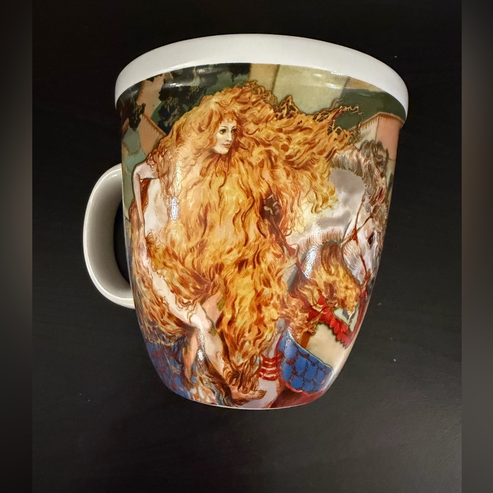 Lady Godiva on Horse Mug
